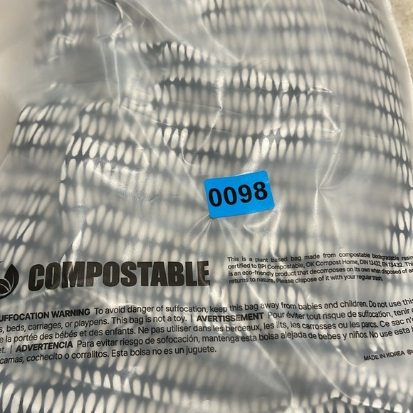 NEW Xhilaration Black White Geometric Palazzo‎ Pants High Rise Pockets Medium - Picture 9 of 9